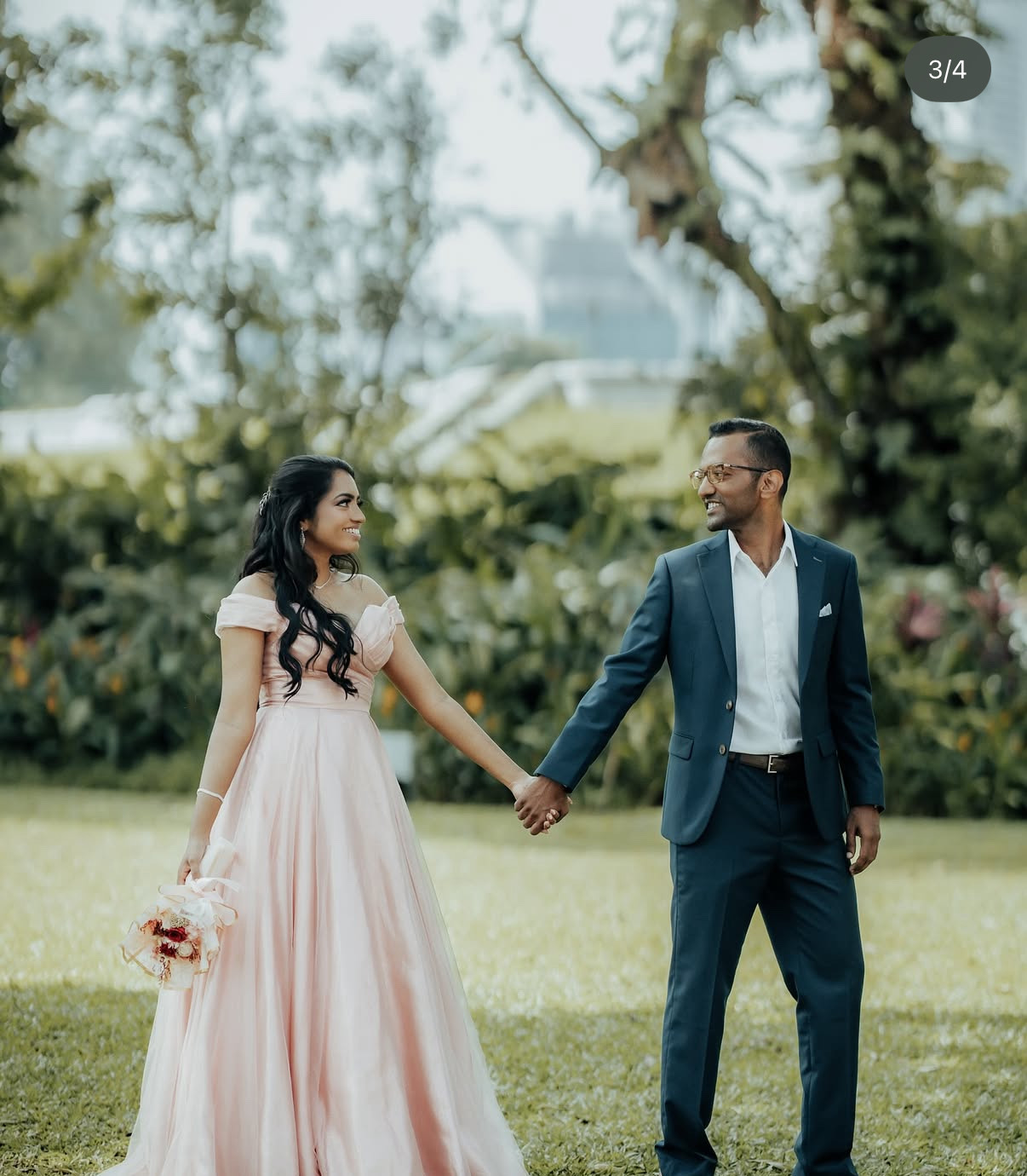 Beautiful wedding planning details with elegant stationery and florals