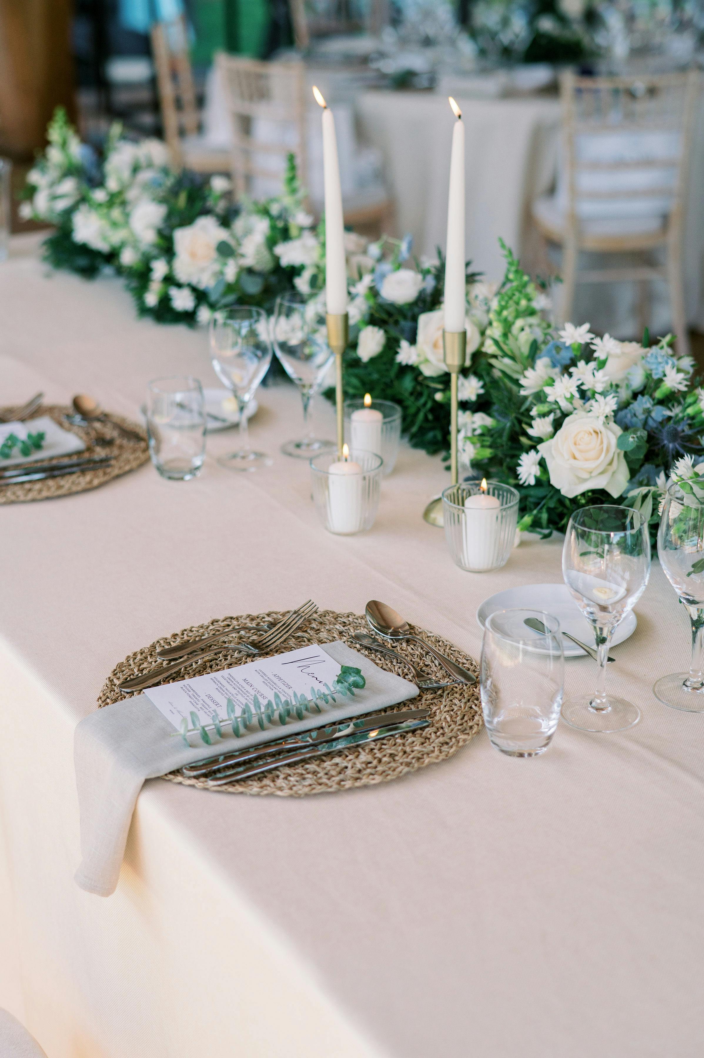 Soft, romantic florals and fabric