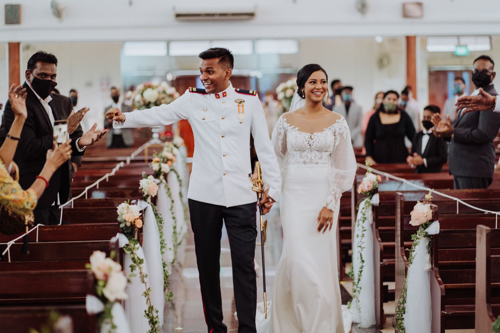 Beautiful wedding celebration