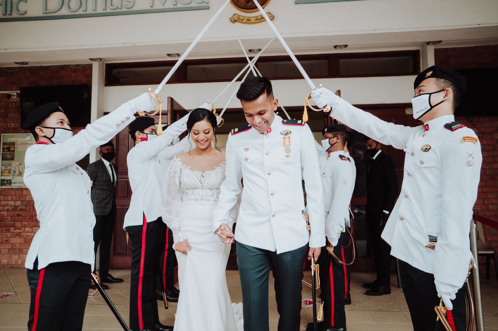 Singapore skyline wedding venue